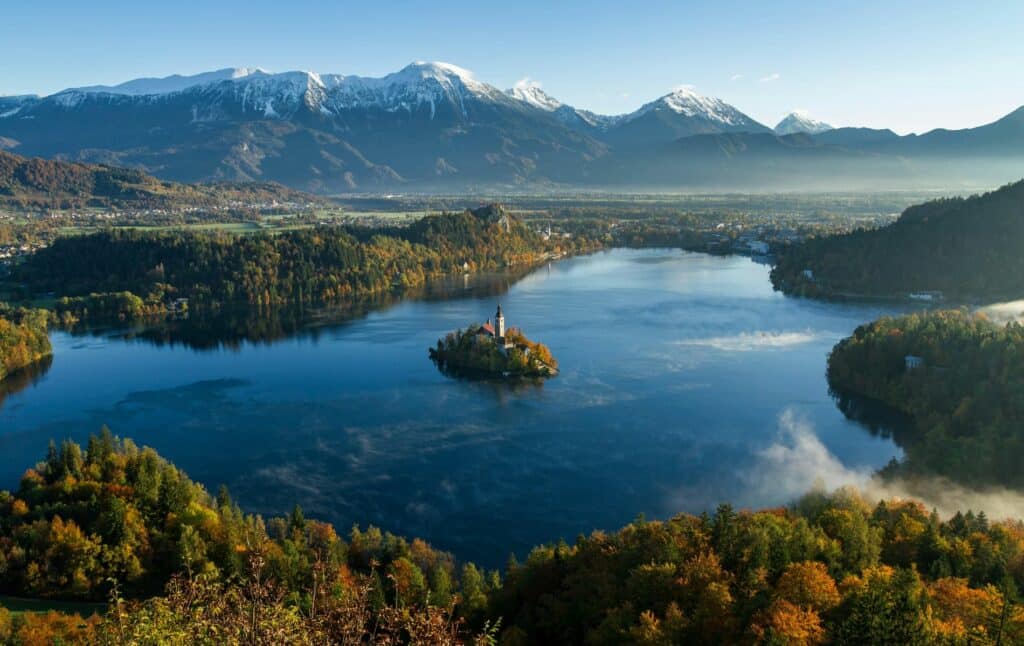 Die 10 schönsten Auslands-Reiseziele im Herbst, Bleder See, Slowenien